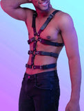 Full Chest Leather Harness