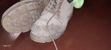 Worn Tradie Boots Size 9