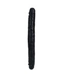 REALROCK 16inch Thick Double Dildo - Black