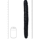 REALROCK 16inch Thick Double Dildo - Black