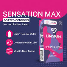Lifestyles Sensation Max Condoms-4 pack