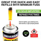Home Master Butane Gas Lighter Refill