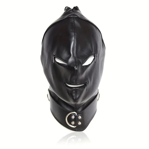Leather Bondage Hood