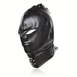Leather Bondage Hood