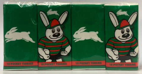 SOUTH SYDNEY RABBITOHS POCKET TISSUES