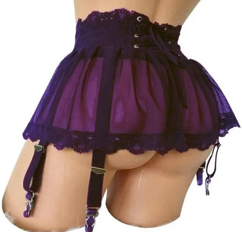 Lace Mini Skirt