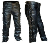 Black Leather Pants