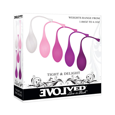 TIGHT & DELIGHT - Kegel Trainer Set - 5 Piece Kit
