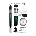 X MESSAGE IN A BOTTLE - USB Rechargeable Thrusting & Spinning Masturbator