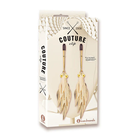 Couture Nipple Clip - Golden Harvest