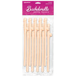 Dick Sipping Straws - Set of 10