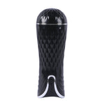 Masturbation Cup Vibrating  Masturbator-Black