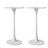 Pub Tables- 2 Set-White