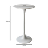 Pub Tables- 2 Set-White